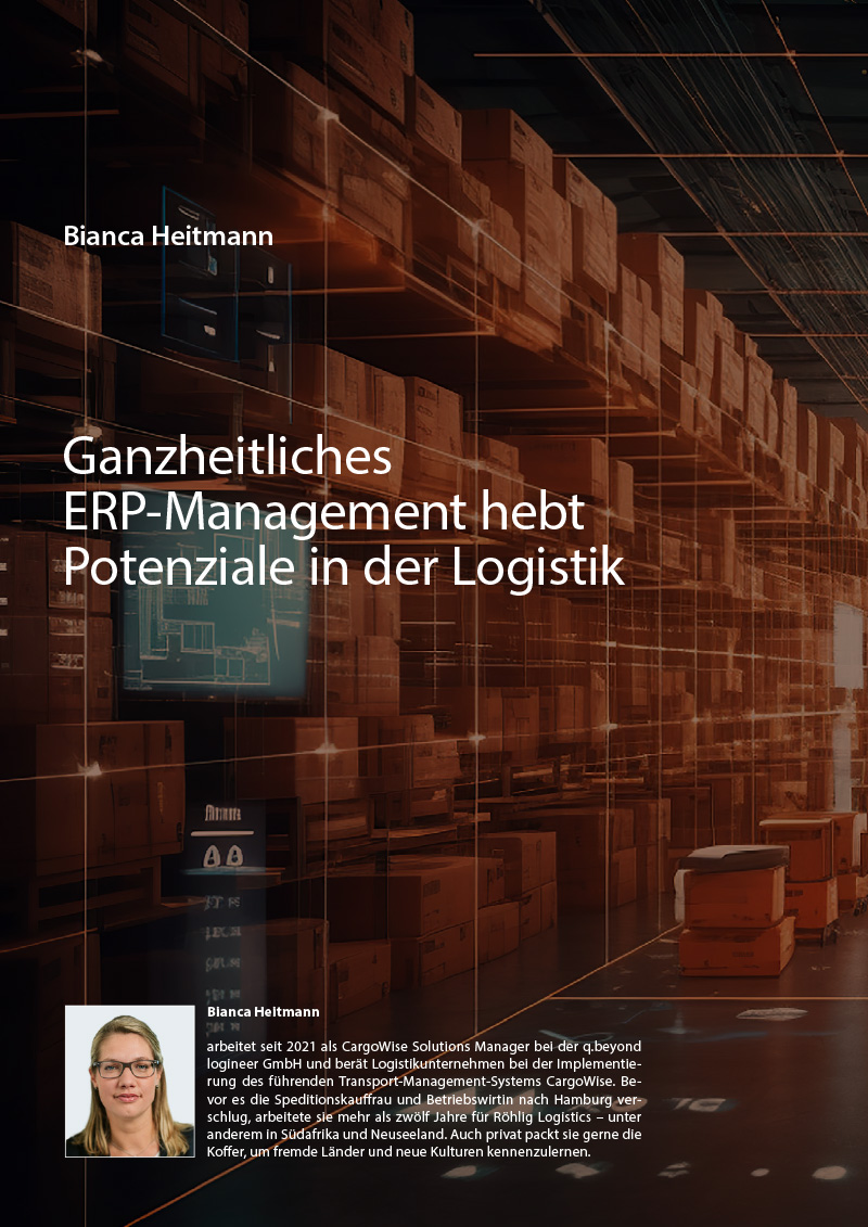 “Holistic ERP management realises potential in logistics”