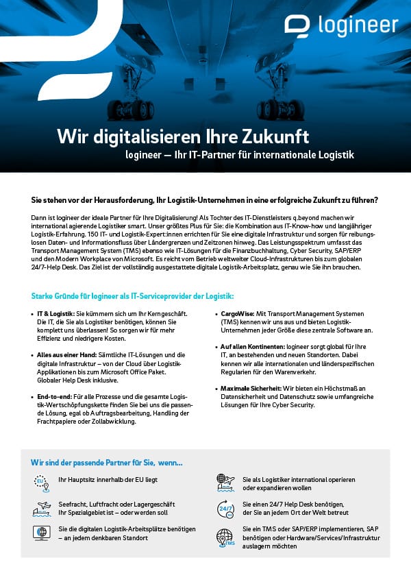 Unternehmensflyer