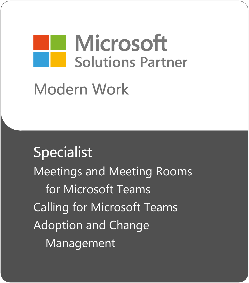 Microsoft badge ModernWork