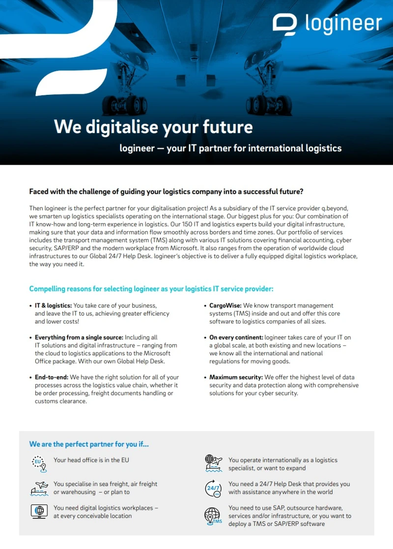logineer Onepager