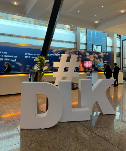 DLK (ISCC) logo in the foyer &copy; logineer.