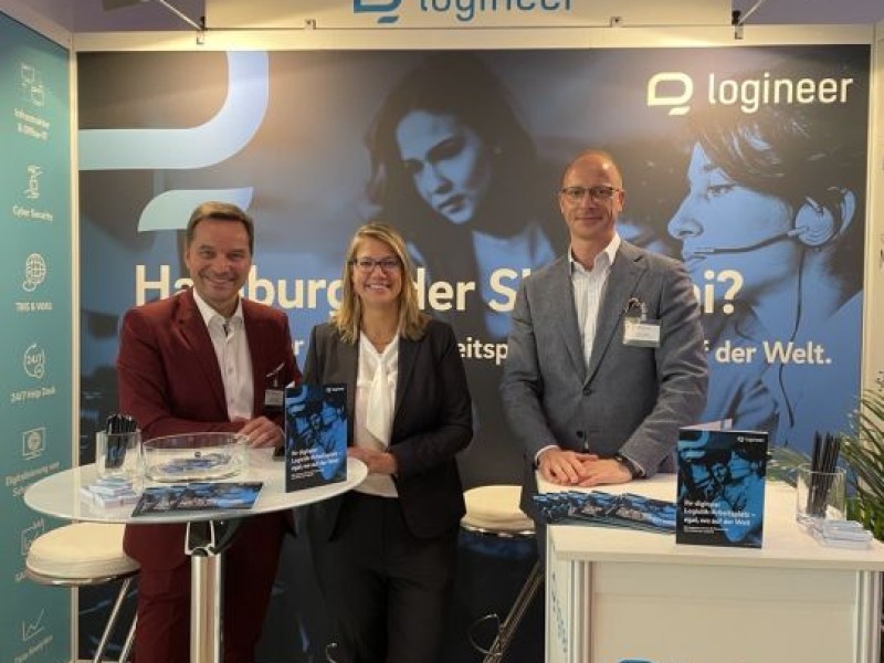 logineer präsentierte sich mit eigenem Stand beim DLK
